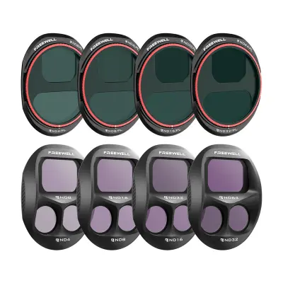 FREEWELL KOMPLET FILTROV ZA DJI MAVIC 4 PRO, 8-DELNI FILTR