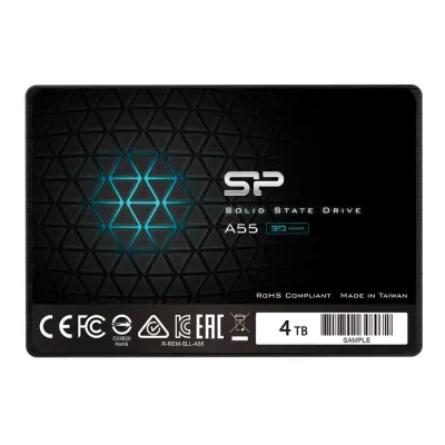 SSD SILICON POWER 4TB A55 2 5 SATA3 PARA PC, LAPTOP, COMPUTADOR, 3D NAND 7MM
