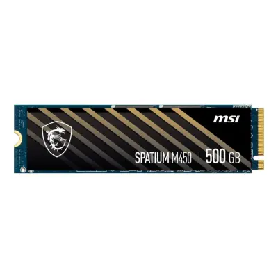 MSI SSD SPATIUM M450 V1 500GB PCIE 4.0 NVME PARA COMPUTADOR E PORTÁTIL M.2 2280