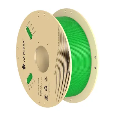 ANYCUBIC PLA FILAMENT 1 KG ZA 3D TISKALNIKE, ZELEN, ENOSTAVEN ZA TISKANJE
