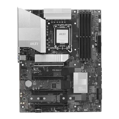 PLACA-MÃE MSI PRO B860-P PARA INTEL 12 13 DDR5 SATA3 M2 TB4 PCIE5 ATX