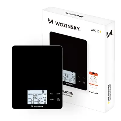 WOZINSKY PAMETNA KUHINJSKA TEHTNICA ZA TELEFONE Z BLUETOOTH ZASLONOM