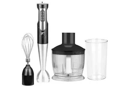 CONJUNTO DE LIQUIDIFICADOR DE MÃO LAFE PARA PREPARAR SOPAS E COQUETÉIS BRK-003A