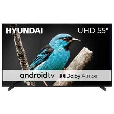 CONTROLE REMOTO WI-FI PARA SMART TV HYUNDAI UHD ULX55359G DE 55 POLEGADAS.