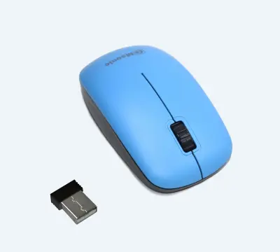 MOUSE SEM FIO MSONIC MX707B COM 3 BOTÕES E 1000 DPI PARA CONTROLE DE LAPTOP.