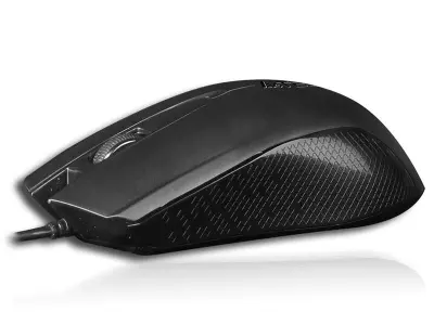 MOUSE COM FIO USB A4TECH OP-760 PARA COMPUTADOR, 3 BOTÕES, SIMPLES E EFICIENTE.