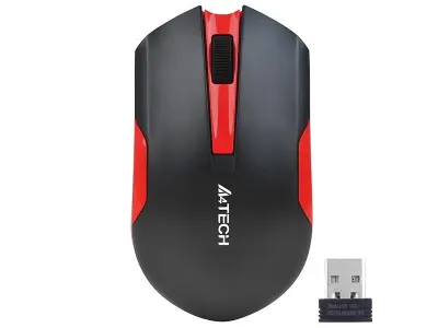 MOUSE SEM FIO A4TECH VTRACK G3 200N 1 PARA PC E LAPTOP COM DESIGN ERGONÔMICO.