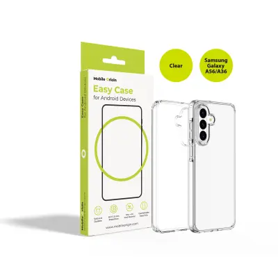 CAPA TRANSPARENTE COM PROTEÇÃO MOBILE ORIGIN EASY PARA SAMSUNG GALAXY A56 A36