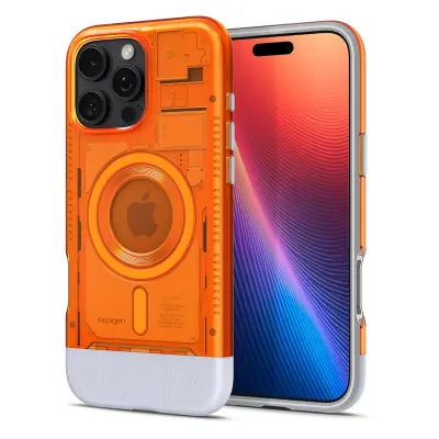 CAPA SPIGEN CLASSIC C1 PARA IPHONE 16 PRO COM MAGSAFE - CONFORTO