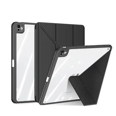 DUX DUCIS OVITEK ZA IPAD PRO 13 2024 2025 ČRNO TRPEŽNO ZAŠČITNO OVITJE