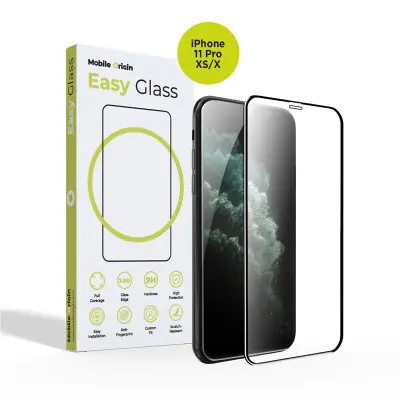 PELÍCULA DE VIDRO TEMPERADO MOBILE ORIGIN EASYGLASS PARA APPLE IPHONE 11 PRO XS X