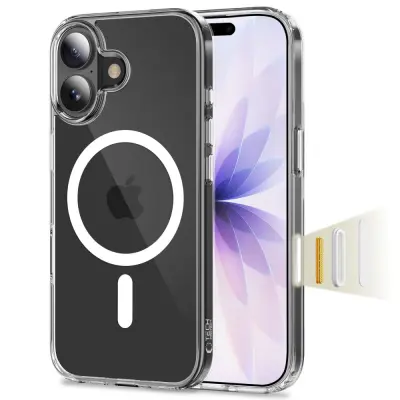 TECH-PROTECT FLEXAIR HYBRID CC ZA MAGSAFE PROZORNO ZAŠČITNO OVITEK ZA IPHONE 17