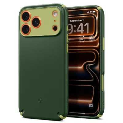 SPIGEN NANO POP HYBRID ZA MAGSAFE IPHONE 17 PRO AVO ZELEN Z ZAŠČITNO FUNKCIJO