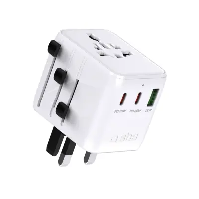SBS ADAPTER 2XUSB-C 1XUSB-A ZA PAMETNE TELEFONE IN NAPRAVE