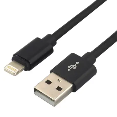 CABO USB LIGHTNING EVERACTIVE PARA APPLE IPHONE E IPAD 1, 2 M, RESISTENTE E DURÁVEL.