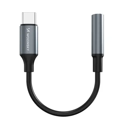 WOZINSKY ADAPTER USB-C MINI JACK 3,5 MM ZA TELEFONE ZA SLUŠALKE