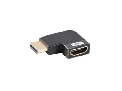 ADAPTADOR HDMI LANBERG PARA MONITOR E TV 8K COM ÂNGULO ESQUERDO
