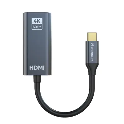 WOZINSKY USB-C HDMI 4K 60HZ ADAPTER ZA TELEVIZORJE, KI PODPIRAJO APLIKACIJE