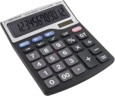 CALCULADORA DE MESA ESPERANZA TALES PARA ESCRITÓRIO, CASA, COMPACTA E PORTÁTIL.