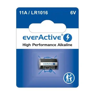 BATERIA EVERACTIVE 11A LR1016 MN11 PARA CONTROLE REMOTO DE CARRO - EDIÇÃO ORIGINAL
