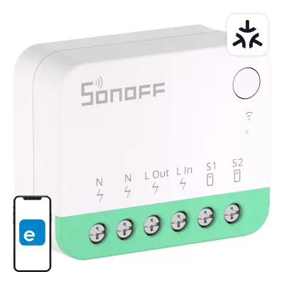 SONOFF MINIR4M STIKALO ZA PAMETNI DOM WI-FI MATTER BREZŽIČNI SISTEM