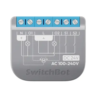 RELEJSKO STIKALO SWITCHBOT 2PM 2-KANALNO ZA UPRAVLJANJE ELEKTRONIKE