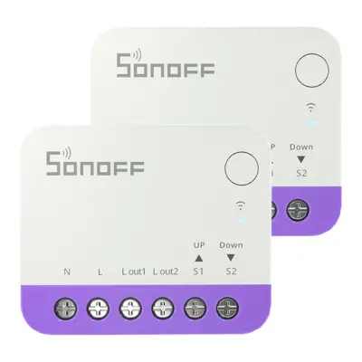 SONOFF MINI-RBS WIFI KRMILNIK ZA ROLETE ZA PAMETNI DOM, KOMPLET 2 KOSOV