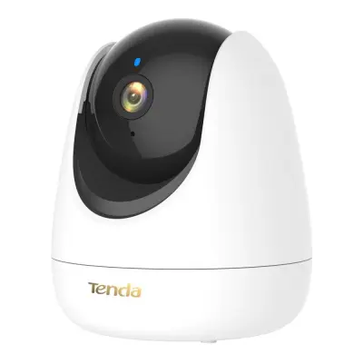 CÂMERA IP TENDA RP7 COM WI-FI, 4MP, PAN TILT E CONTROLE REMOTO PARA MONITORAMENTO RESIDENCIAL.