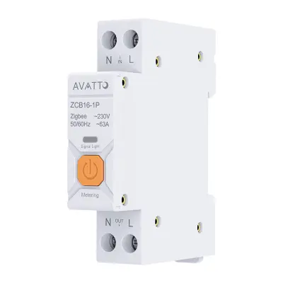 AVATTO ZIGBEE ZWCB16 PRETOKOVNO ODKLOPNO STIKO ZA PAMETNE NAPRAVE