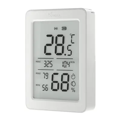 SONOFF ZIGBEE AIRGUARD TH SNZB-02DR2 SENZOR TEMPERATURE IN VLAGE