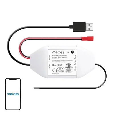 KRMILNIK GARAŽNIH VRAT MEROSS ZA DALJINSKI UPRAVLJALNIK APPLE HOMEKIT ZA TELEFON