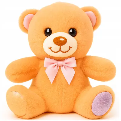 BAMBLY LAVENDER PLIŠASTA IGRAČA MASKOTA ORANŽNA PLIŠASTA IGRAČA 15 CM