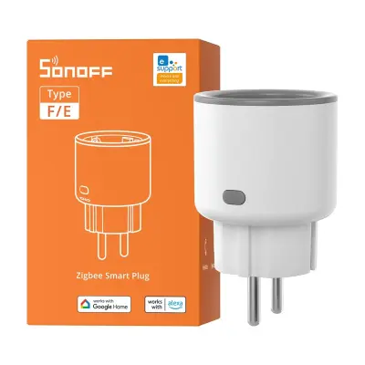 SONOFF PAMETNA VTIČNICA S60ZBTPF ZA ZIGBEE PAMETNI DOM, ZDRUŽLJIVA S