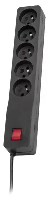 EXTENSÃO ELÉTRICA LESTAR PARA COMPUTADOR E TV, 1 M