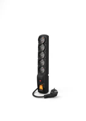 RÉGUA DE ENERGIA COM PROTEÇÃO CONTRA SURTOS ACAR PARA COMPUTADOR, TV E OUTROS DISPOSITIVOS, 1,5 M