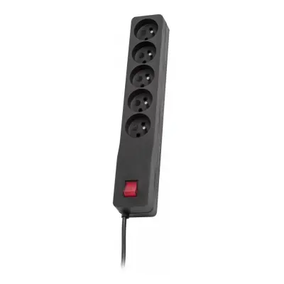 RÉGUA DE TOMADAS LESTAR ZX 510 DE 1,5 M PARA CARREGAR TVS E COMPUTADORES.