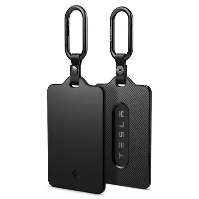 CONJUNTO DE 2 CAPAS PORTA-CARTÕES SPIGEN TESLA AIR FIT PARA TESLA MODEL Y (3 UNIDADES)