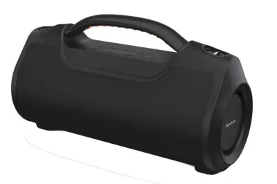 Prenosni zvočnik HAMA Soundbarrel 2.0, črne barve