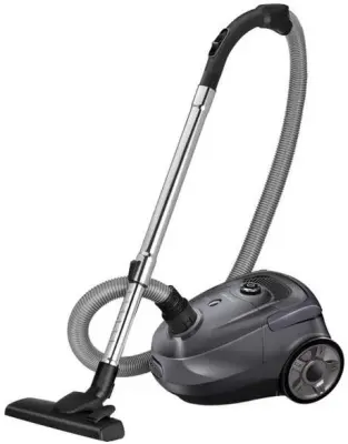 MPM MOD-52 850 W sesalnik z vrečko Velika vrečka Tiho delovanje Siva in črna