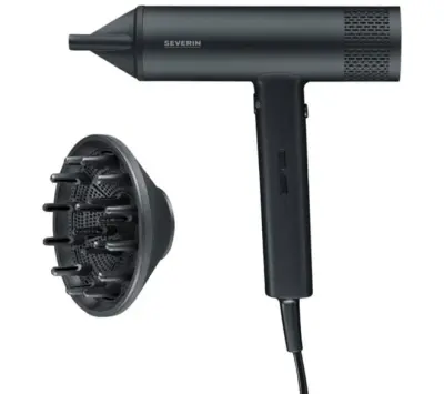 SEVERIN HT 0170 S-Style Speed ​​​​Pro črn sušilnik za lase