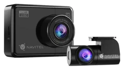 Kamera na armaturni plošči + zadnja kamera NAVITEL R9 Dual Black