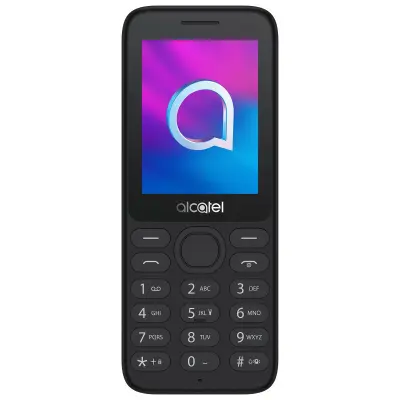 Poškodovan - ALCATEL 3080G 4G črn klasičen mobilni telefon