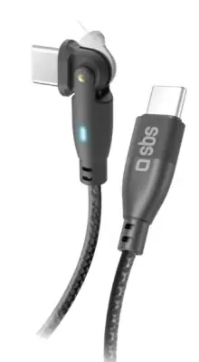 Kabel USB tipa C SBS TECABLE180TCC črne barve