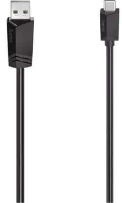 Kabel HAMA USB 2.0 tipa C - A 0,75 m