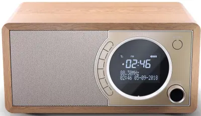 Radio SHARP DR-450 rjav
