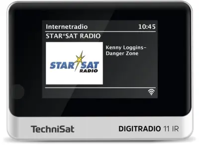 Internetni radio TECHNISAT DIGITRADIO 11 IR črno-siv