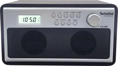 Radio TECHNISAT CLASSIC 210 črno-siv