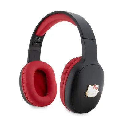 Slušalke HELLO KITTY HKBHA1BKHLMK črne in rdeče