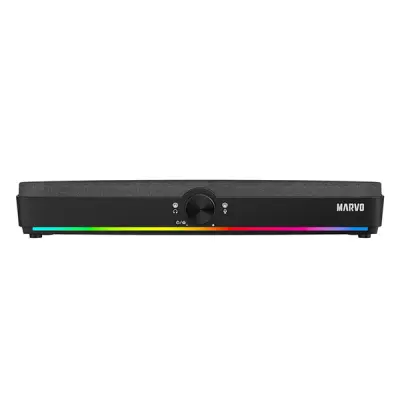 SG-286 2.0, 10W RGB USB/Bluetooth Gaming črn soundbar