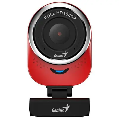qCam 6000 Full HD rdeča, spletna kamera